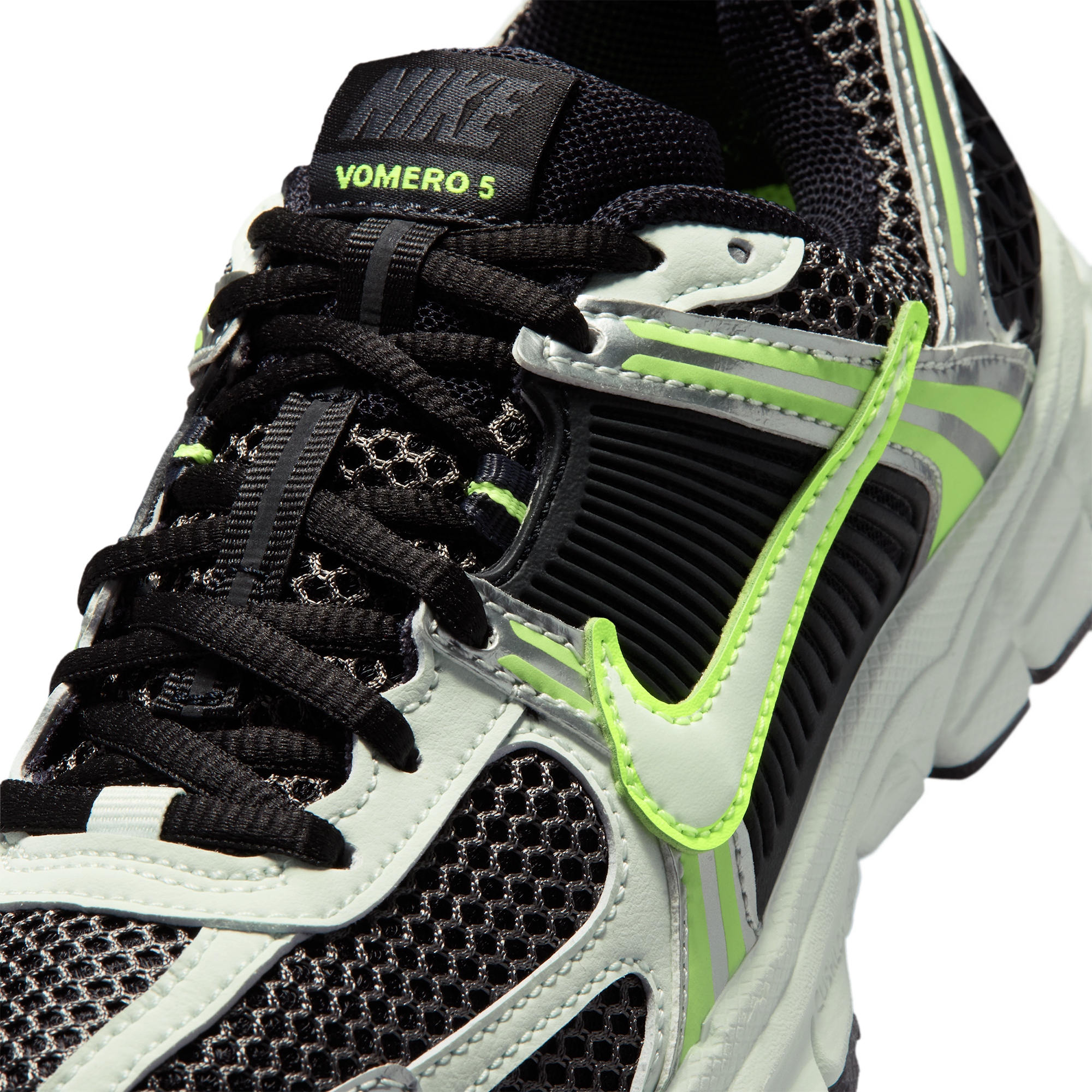 Nike Vomero 5 童款 - Barely Green/Black/Volt Ice - Image 7