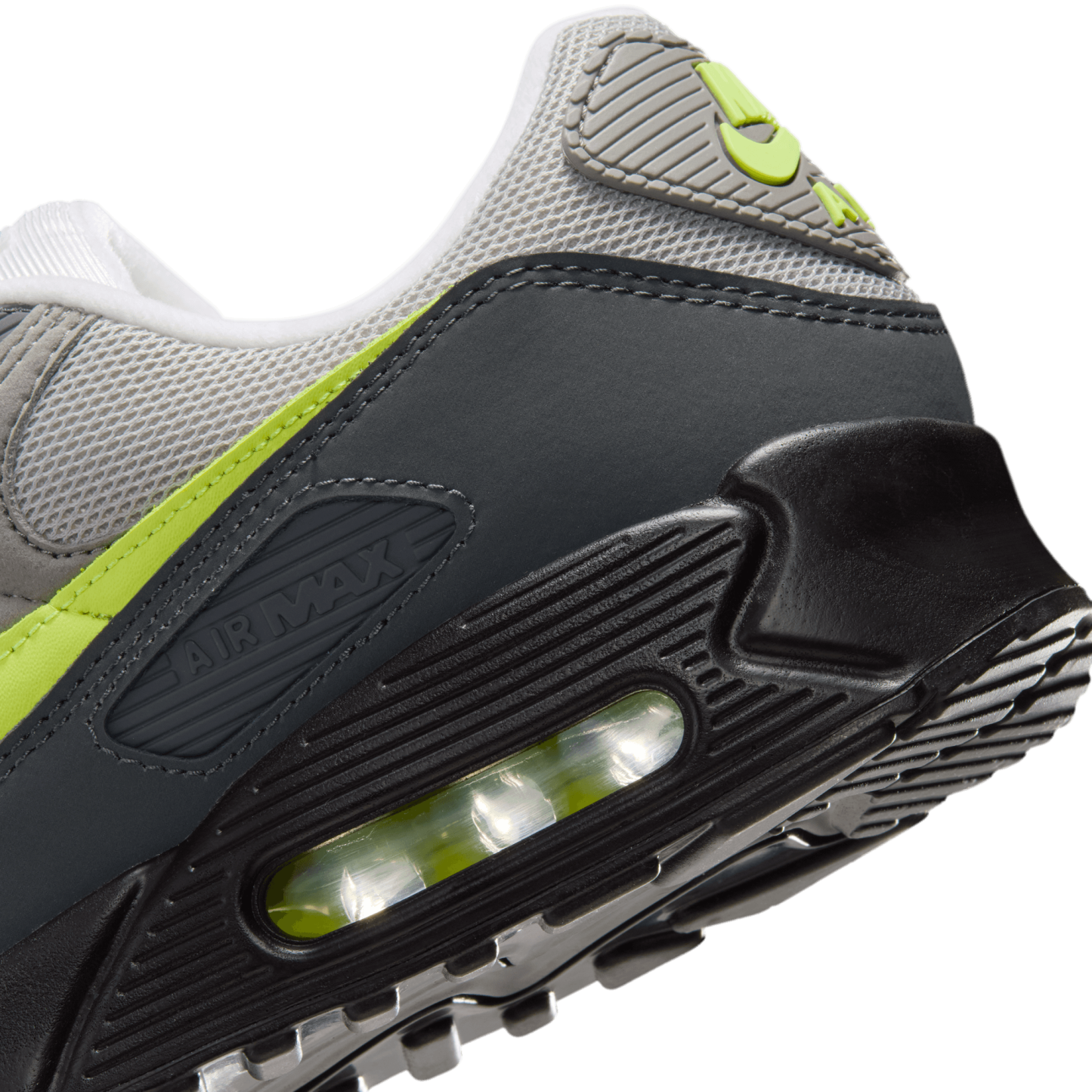 Nike Air Max 90 Prm Reflect - Neon Yellow/Anthracite/Black - Image 8