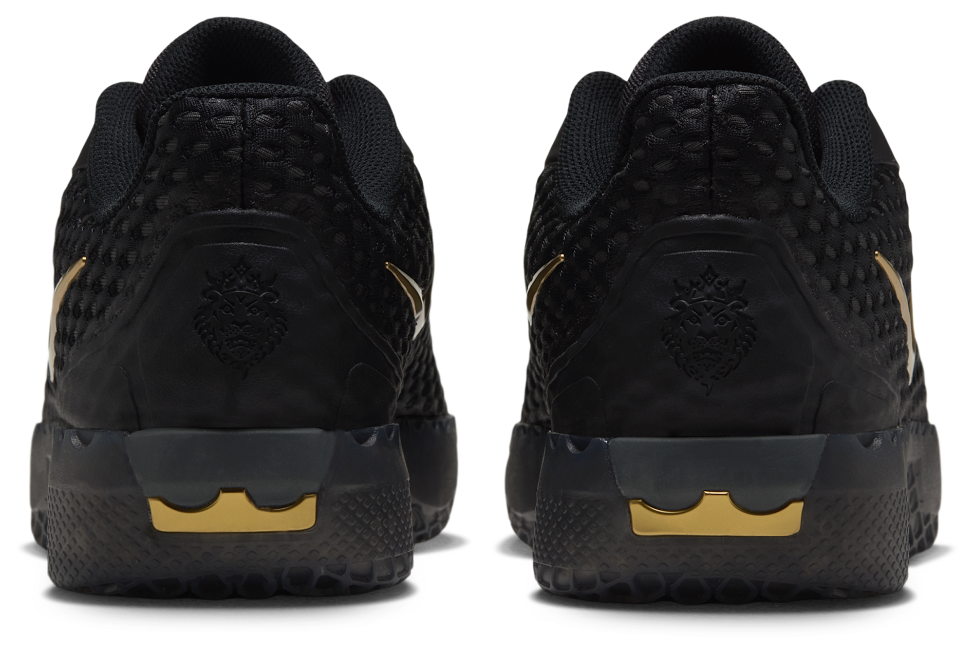 Nike Lebron Witness X - Black/Metallic Gold/Black - Image 3