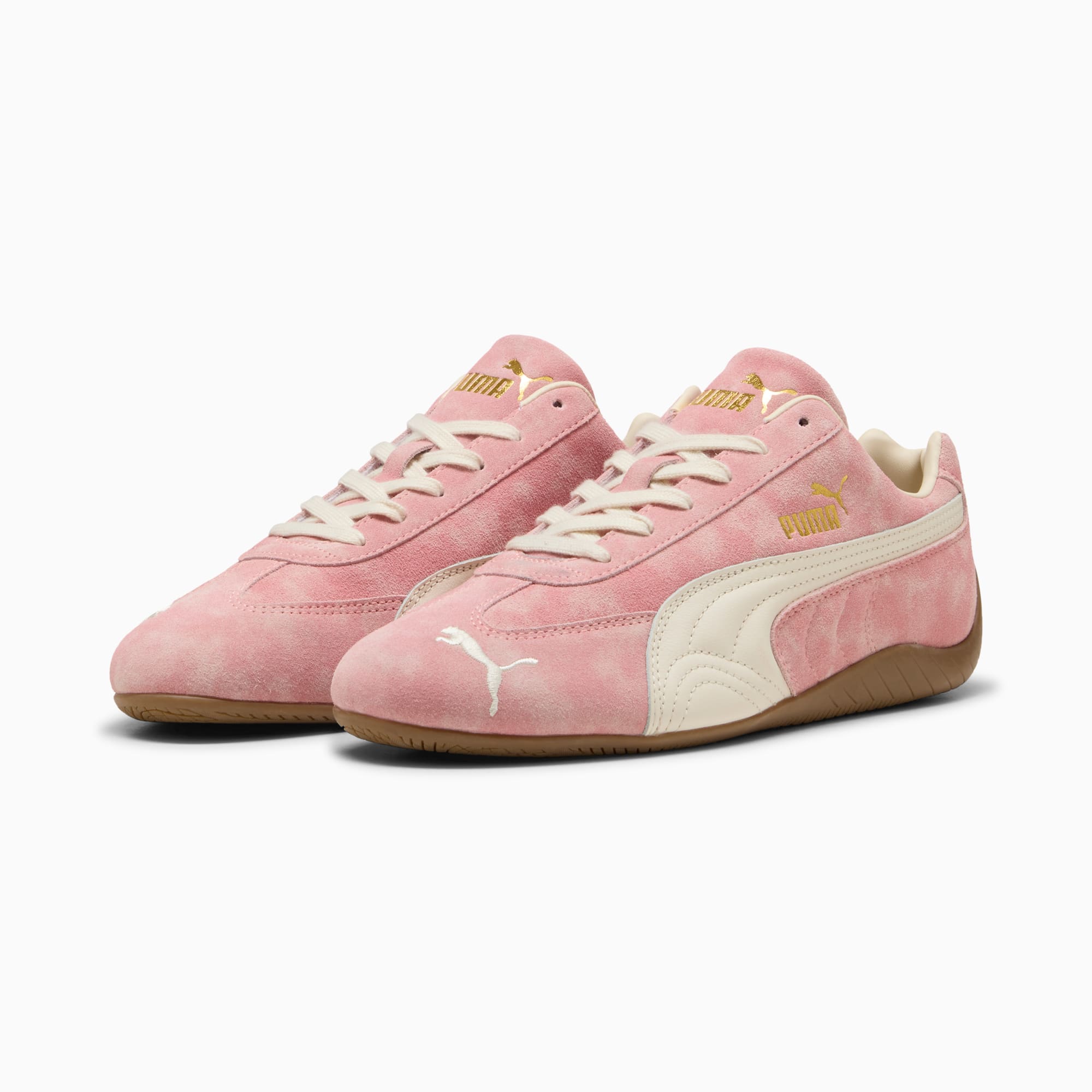 Speedcat Faded Sneakers - Carnation Pink-Alpine Snow - 5