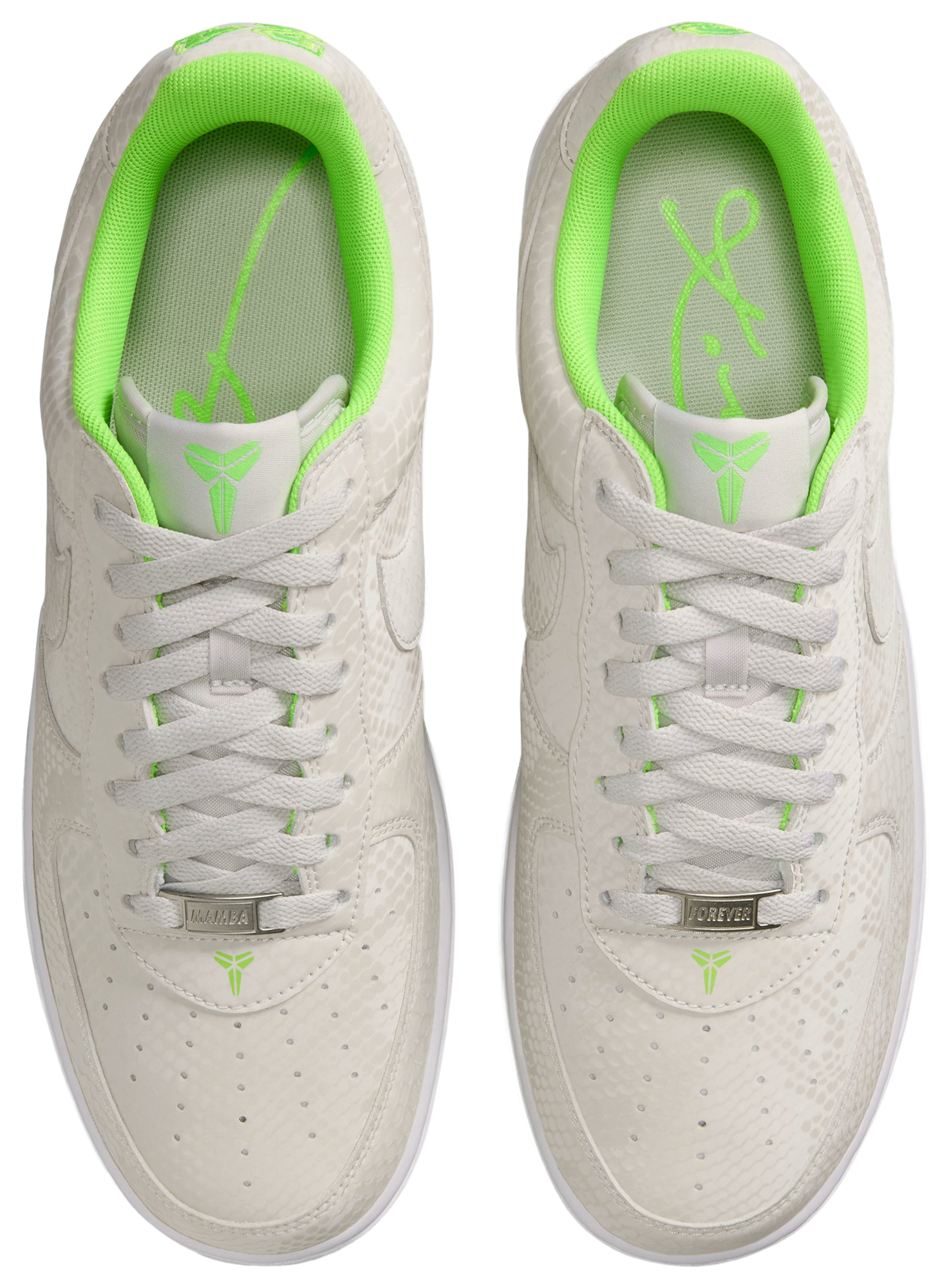 Nike Kobe Air Force 1 Low - Vast Grey/Green - Image 4