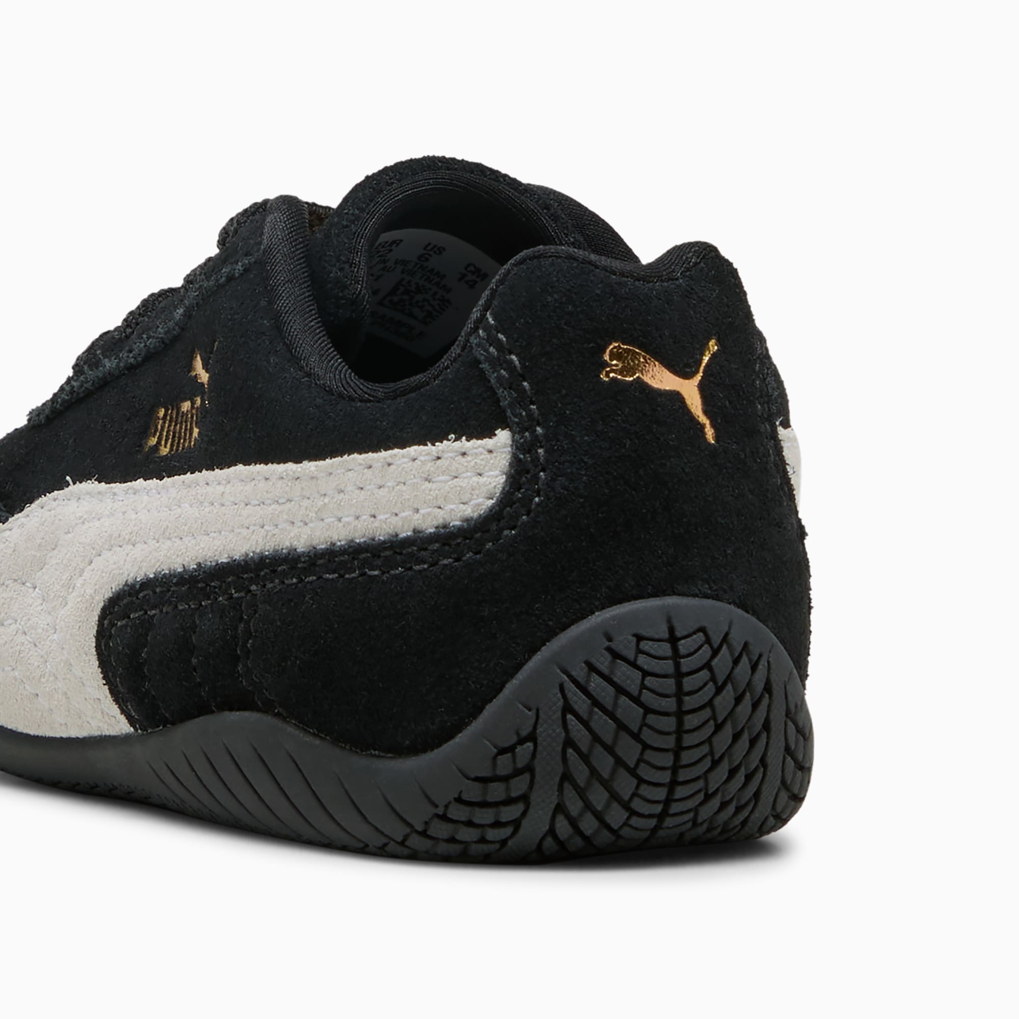 Speedcat OG Toddlers' Easy On Sneakers - PUMA Black-PUMA White - 3