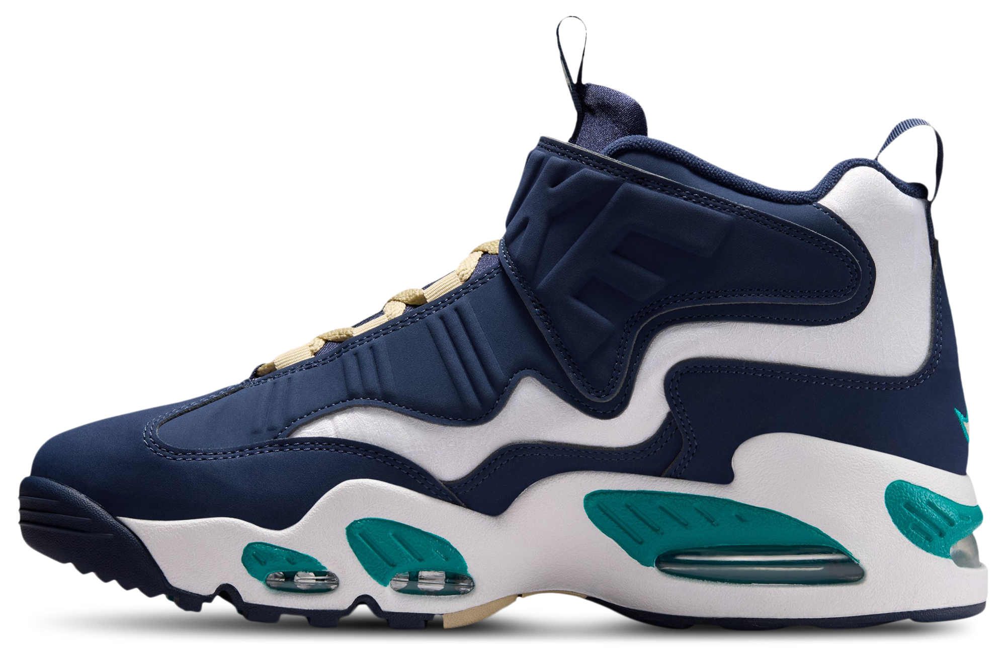 Nike Air Griffey Max 1 童款 - Navy/Team Gold - Image 2