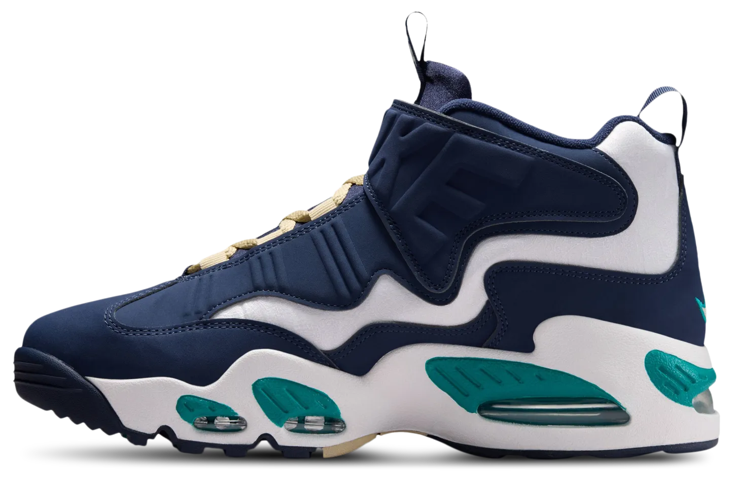 Nike Air Griffey Max 1 童款 - Navy/Team Gold - Image 2