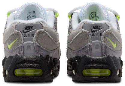Nike Air Max 95 童款 - Anthracite/Black/Neon Yellow - Image 3