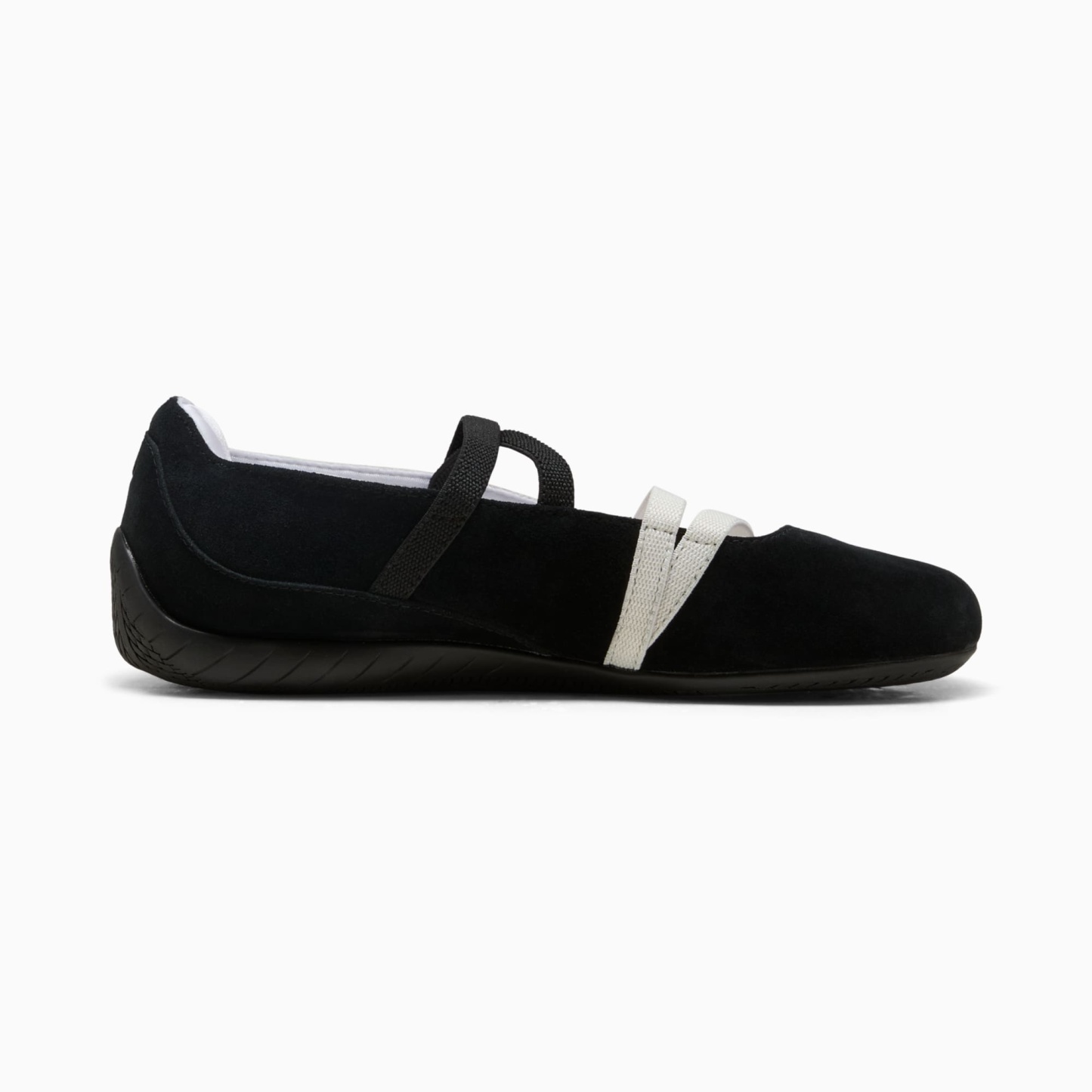 Speedcat Ballet Suede Big Kids' Sneakers - PUMA Black-PUMA White-Warm White - 7