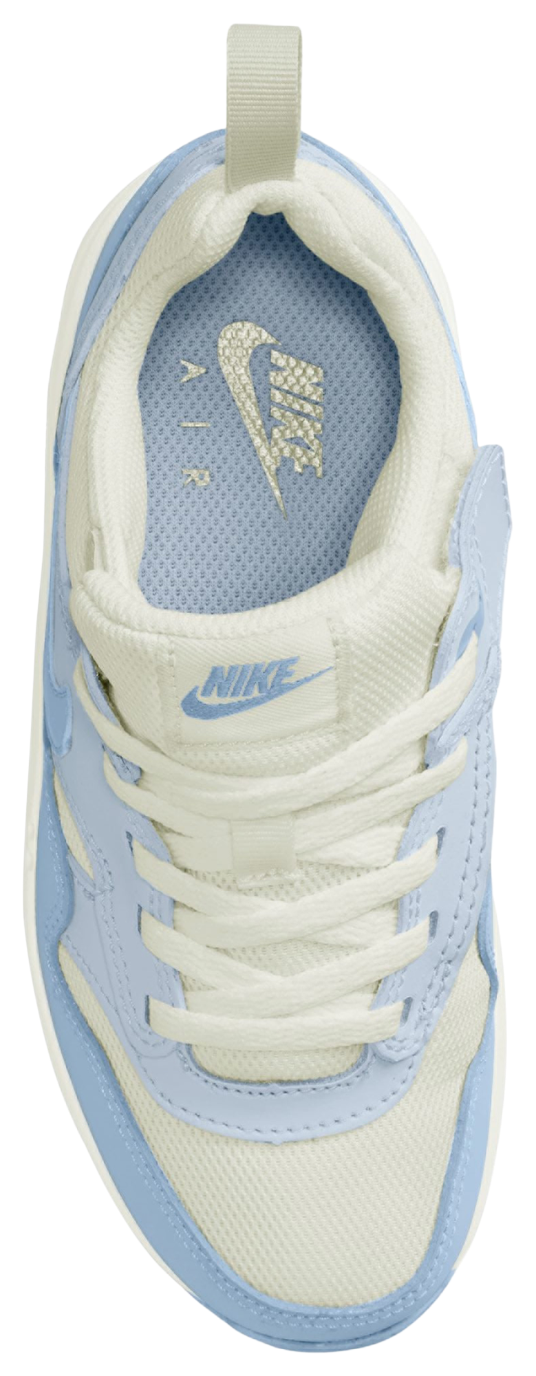 Nike Air Max 1 EasyOn 童款 - Sail/Blue - Image 3