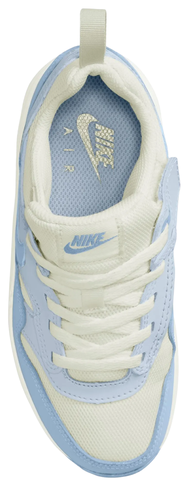 Nike Air Max 1 EasyOn 童款 - Sail/Blue - Image 3