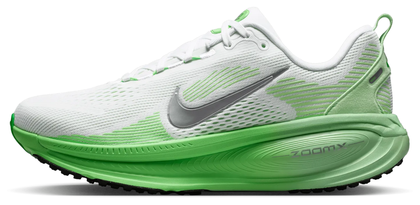 Nike Vomero 18 - White/Mtlc Silver/Illusion Green - Image 2