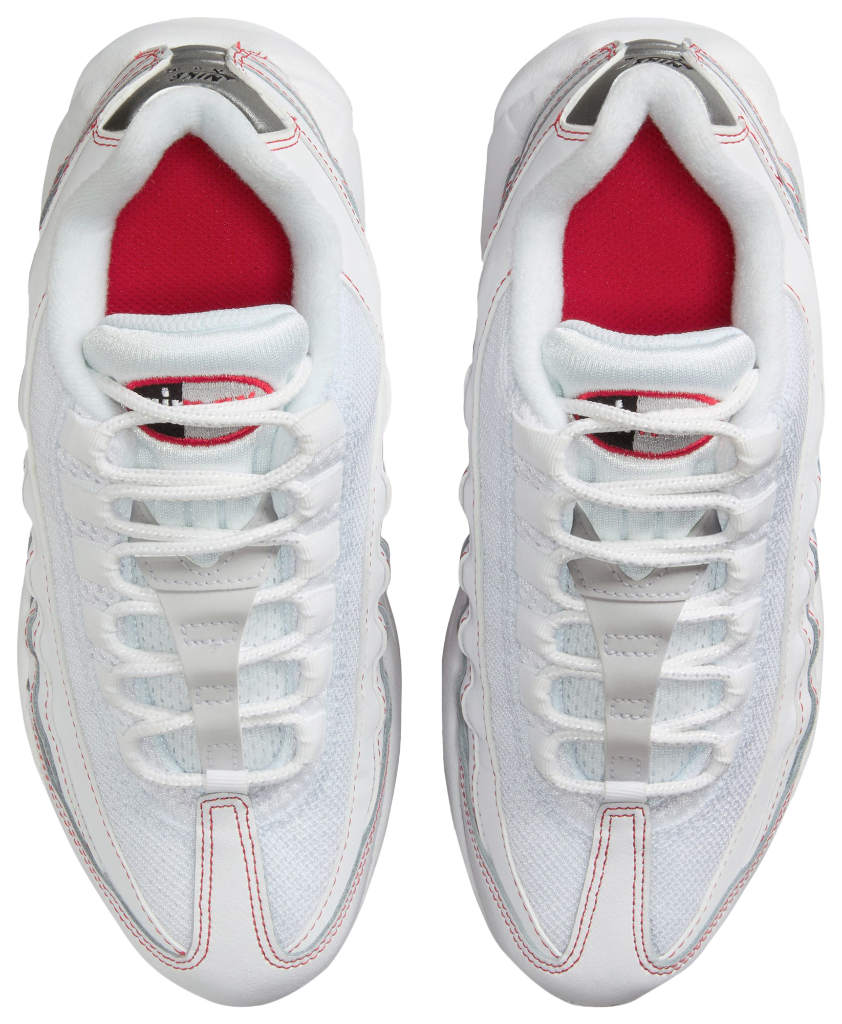 Nike Air Max 95 童款 - White/White - Image 4