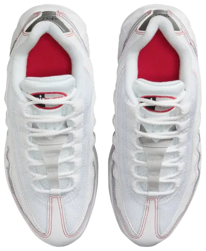 Nike Air Max 95 童款 - White/White - Image 4