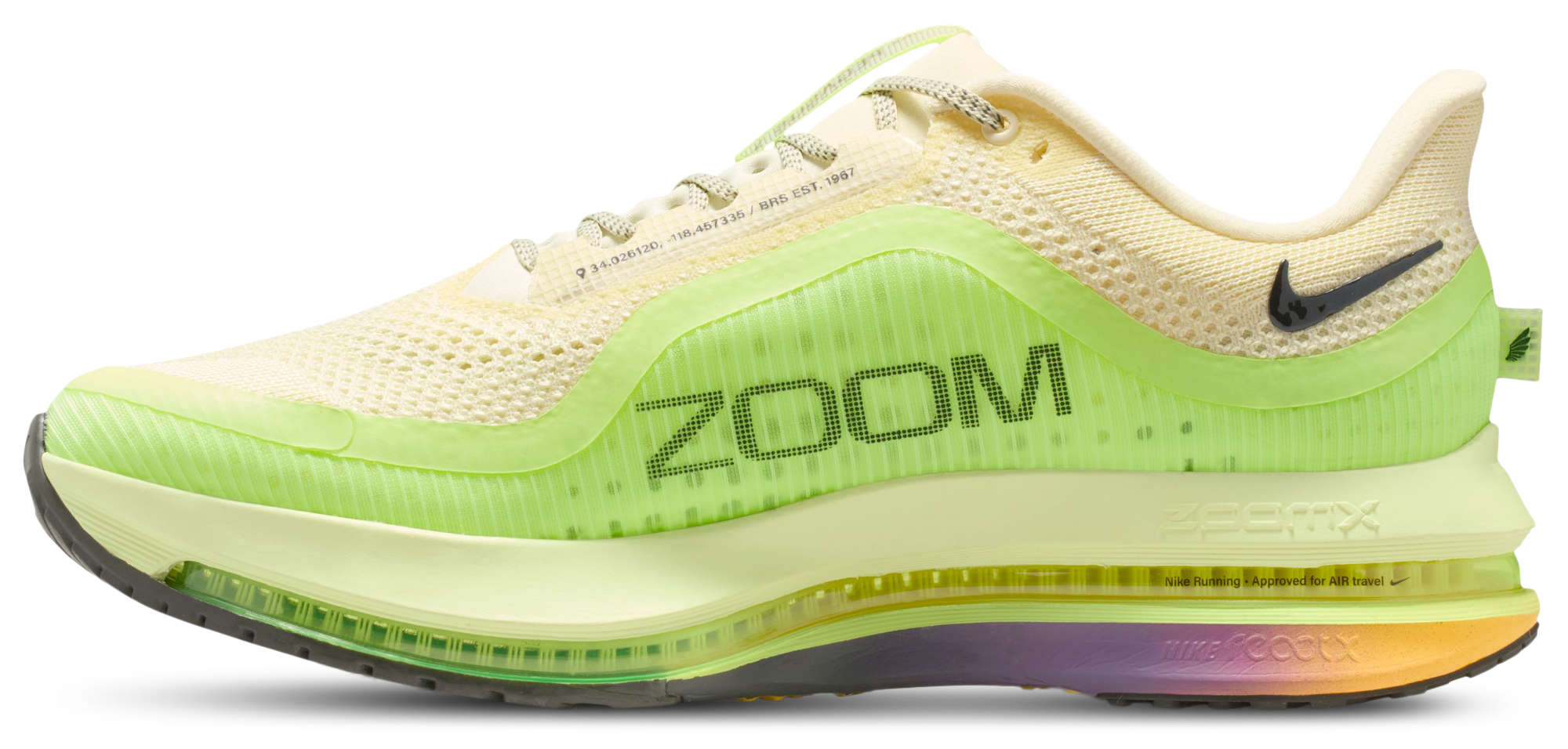 Nike Pegasus Premium - Alabaster/Barely Volt/Multi - Image 2