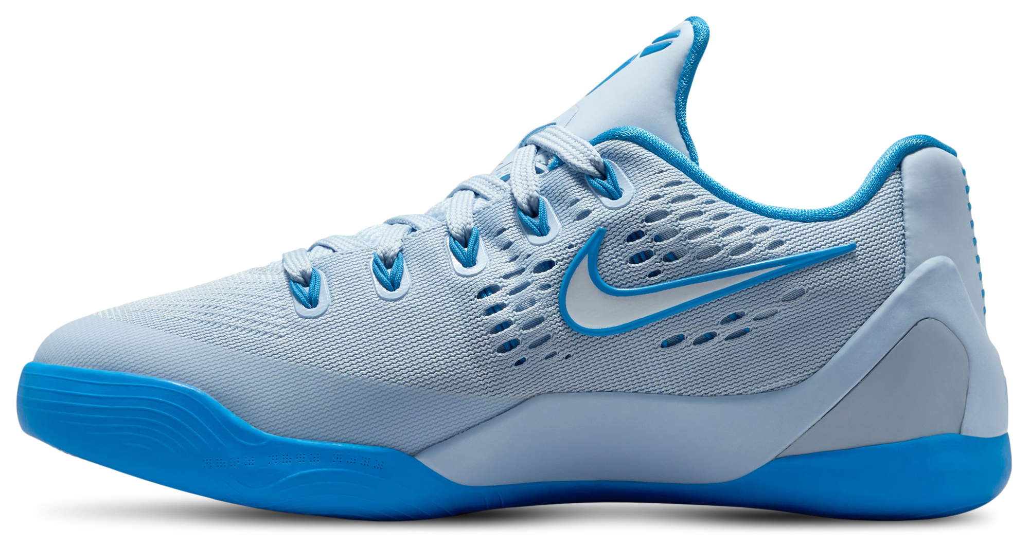 Nike Kobe IX Low EM 童款 - Photo Blue/White/Hydrogen Blue - Image 2
