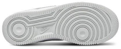Nike Air Force 1 Low 童款 - White/Orange/Grey - Image 5