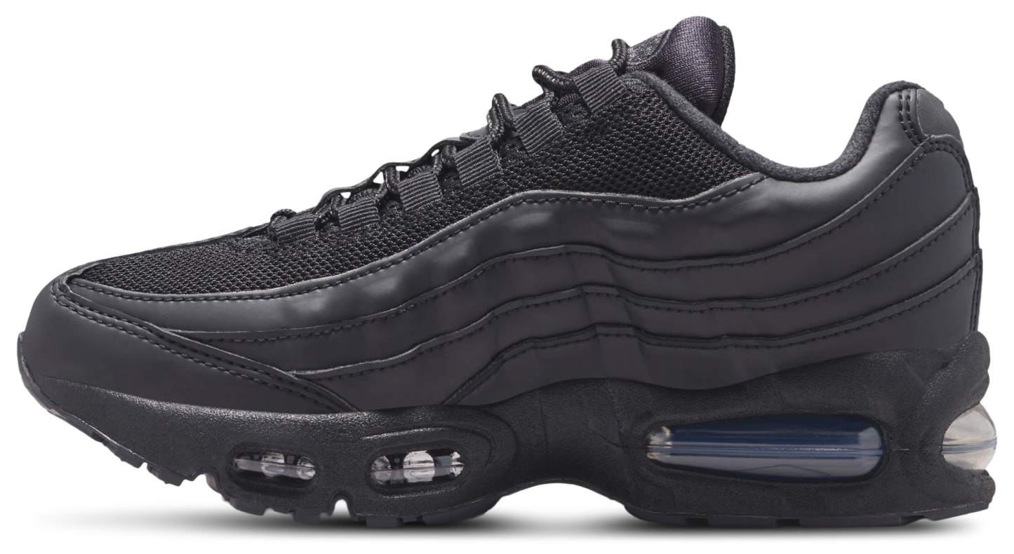 Nike Air Max 95 BB Leather 童款 - Black/Black/Anthracite - Image 2