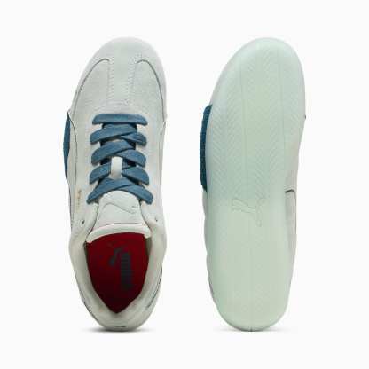 Scuderia Ferrari Speedcat Women's Sneakers - Créme De Mint-Midnight Petrol - 4