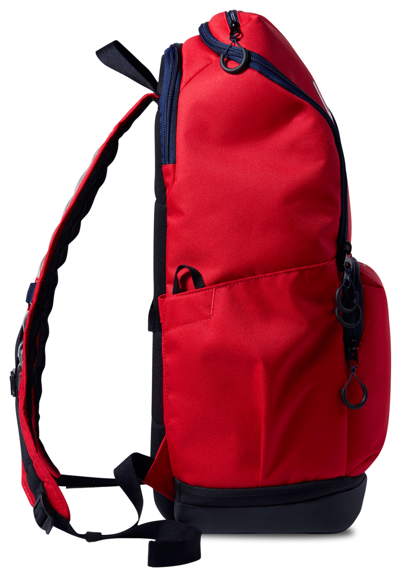 Nike Varsity Elite Backpack - Black/University Red/Metallic Gold - Image 3