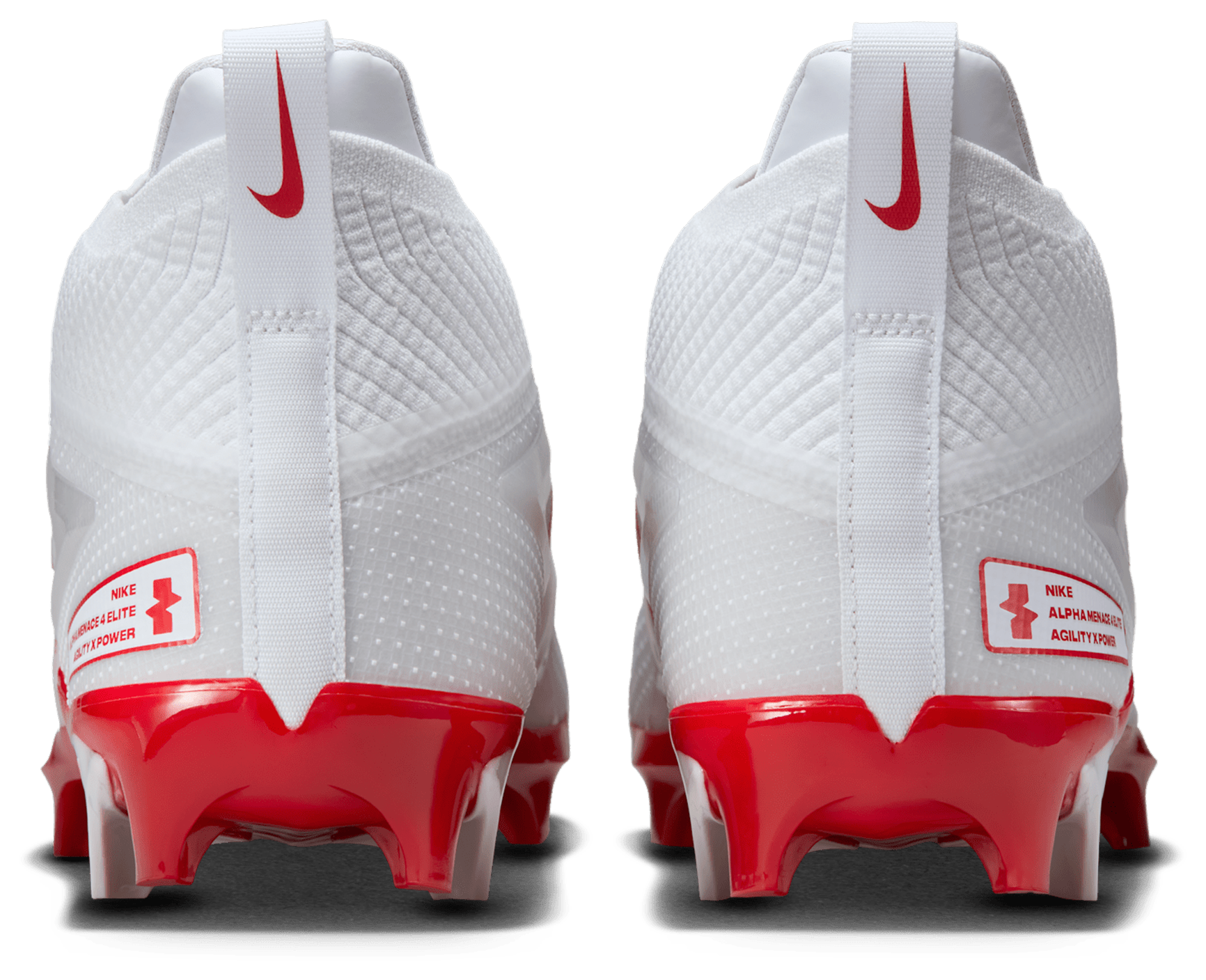 Nike Alpha Menace 4 Elite - Univ Red/White/Univ Red - Image 3