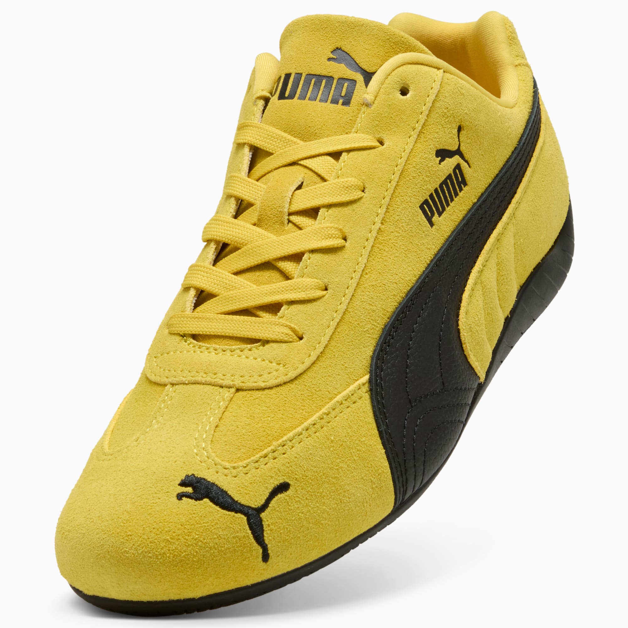 Speedcat Men's Sneakers - Pelé Yellow-PUMA Black - 9
