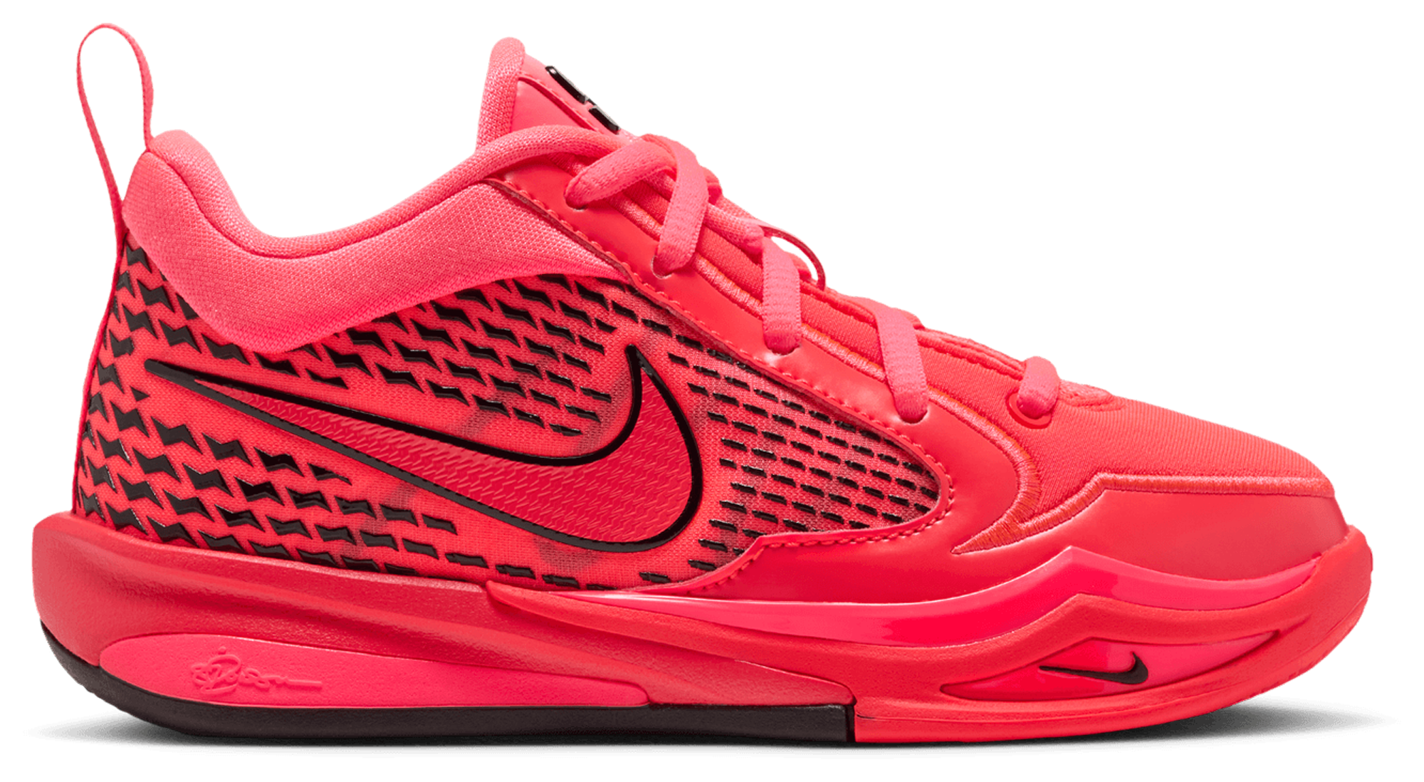 Nike Sabrina 4 童款 - Red/Black/Pink - Image 1