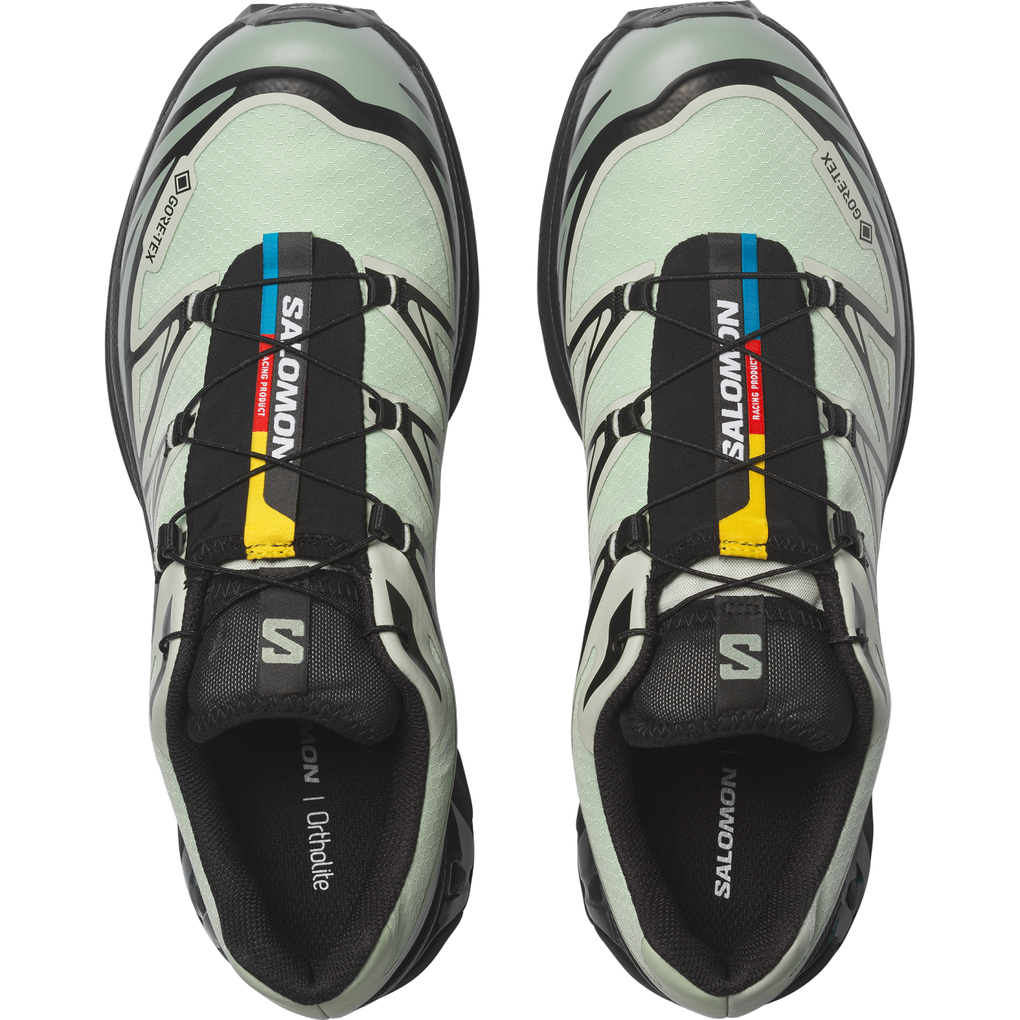 Salomon XT-6 GORE-TEX - Sea Foam / Green Milieu / Black - View 3