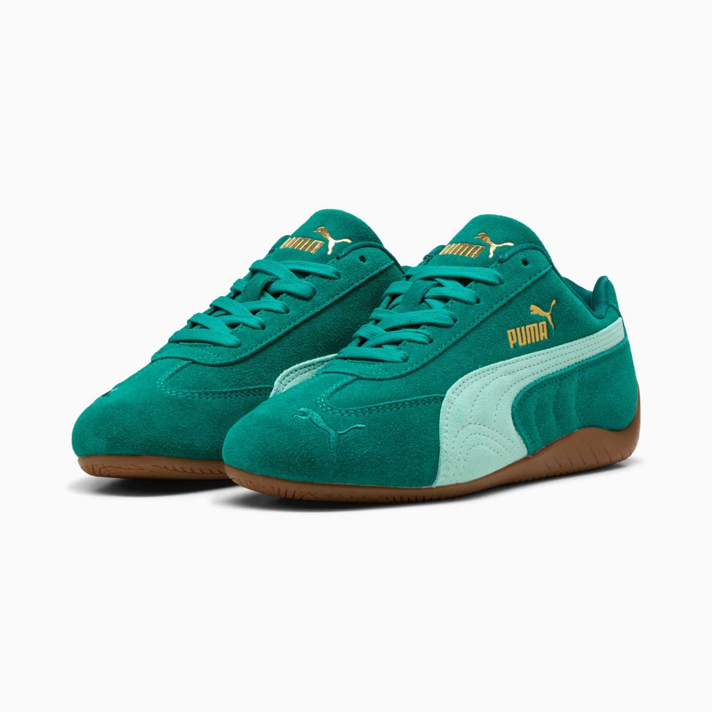 Speedcat OG Big Kids' Sneakers - Wild Green-Mint Melt - 4