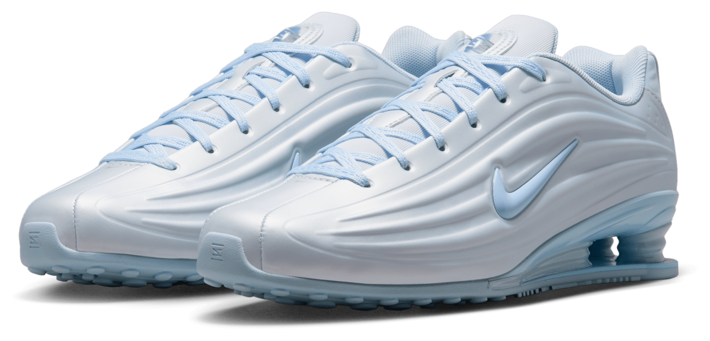 Nike Shox Z - Football Grey/Hydrogen Blue/Mtlc Silver - Image 6