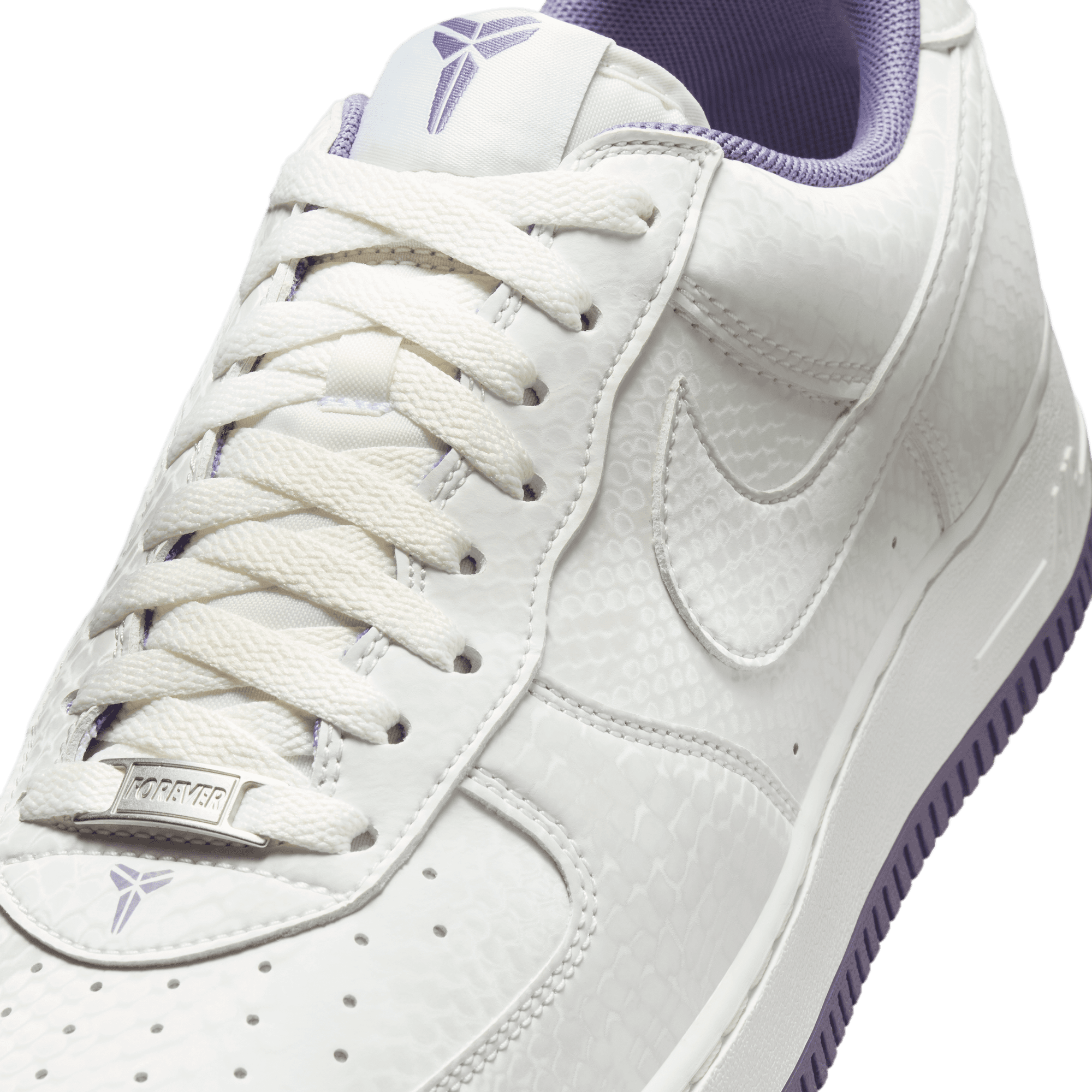 Nike Kobe Air Force 1 Low - Purple/Summit White - Image 7