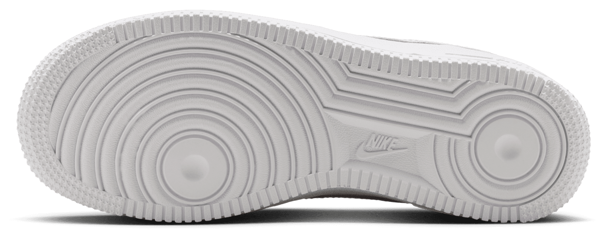 Nike Air Force 1 LV8 1 童款 - White/University Red - Image 5