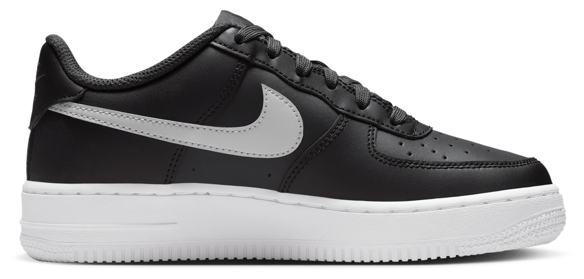Nike Air Force 1 童款 - Vast Grey/Dark Smoke Grey/Black - Image 1