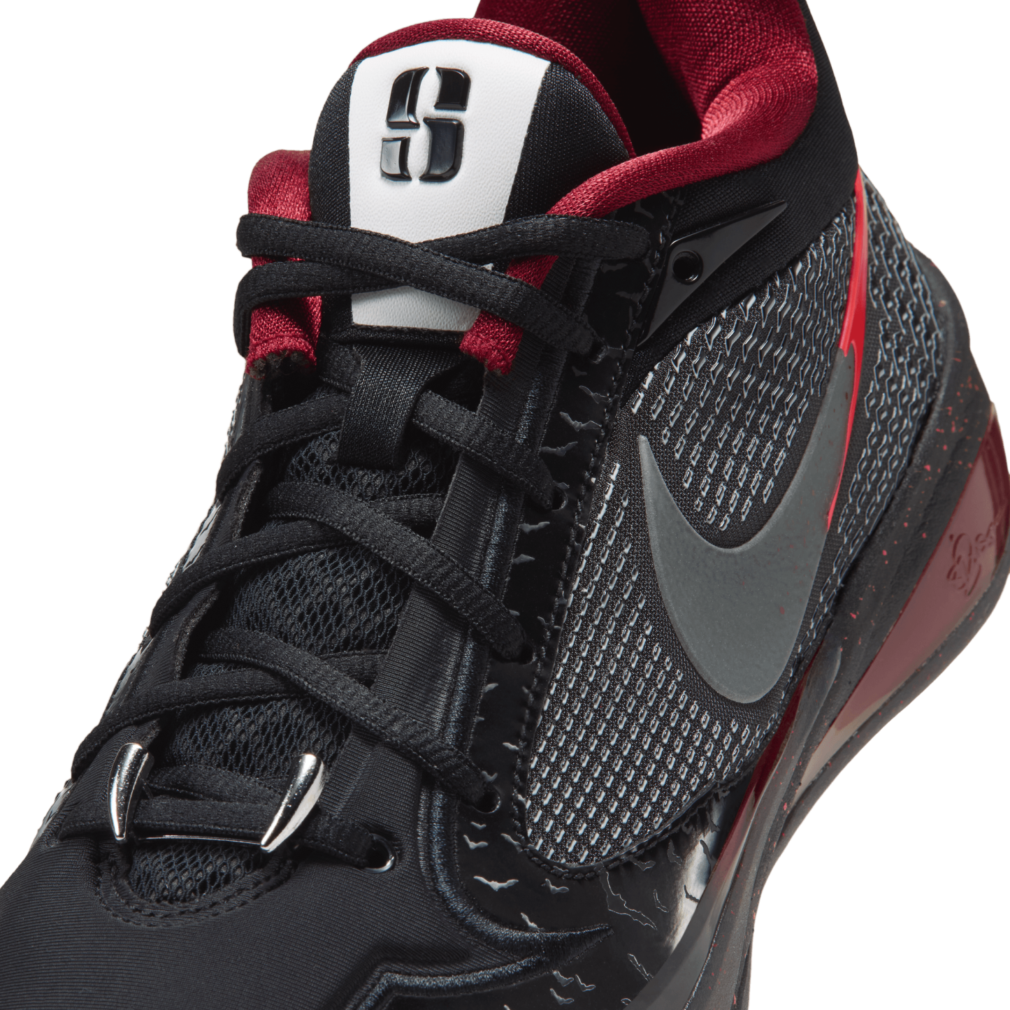 Nike Sabrina 4 - Black/Red/Grey - Image 7