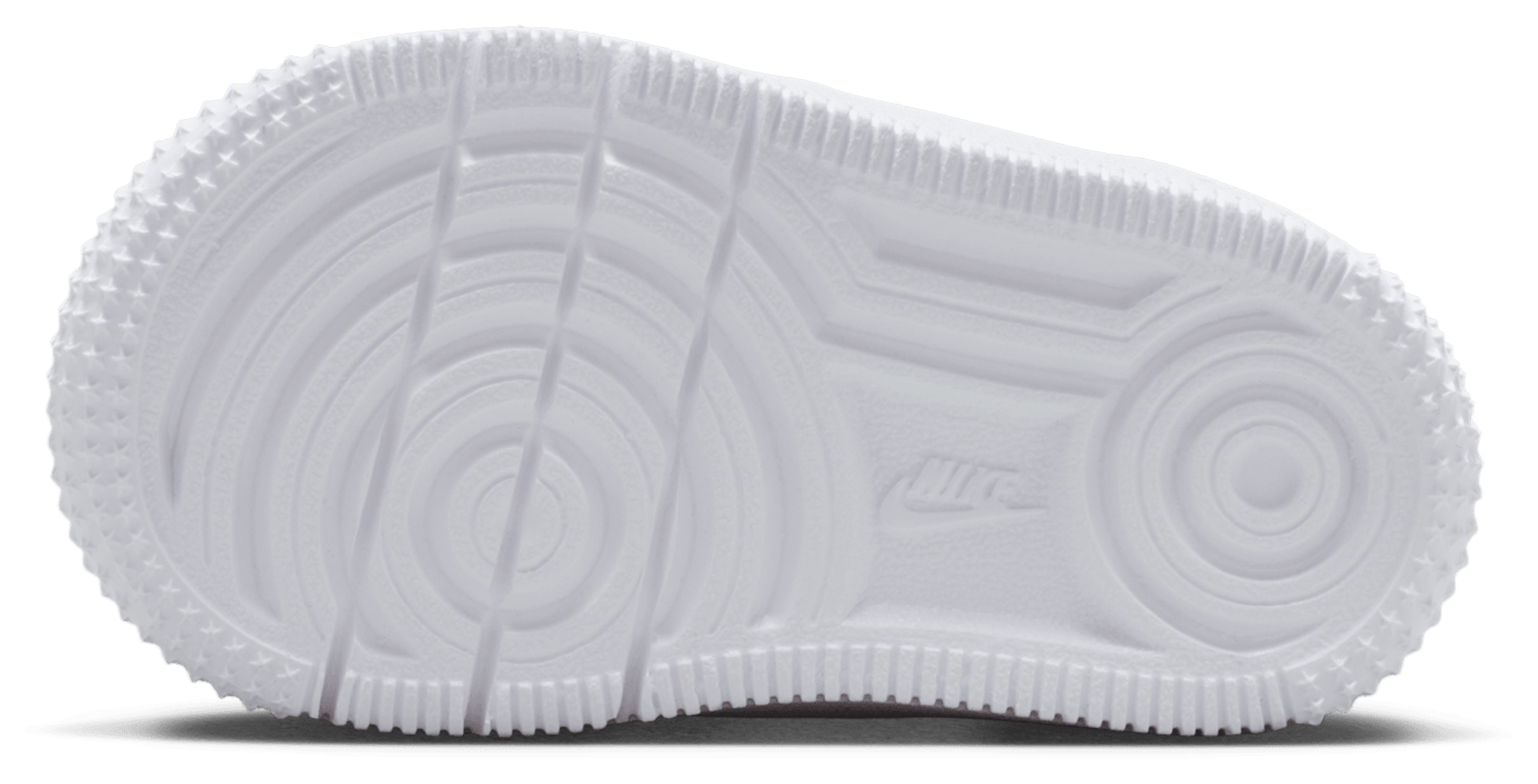 Nike Air Force 1 Low Lace 童款 - White/Black - Image 5