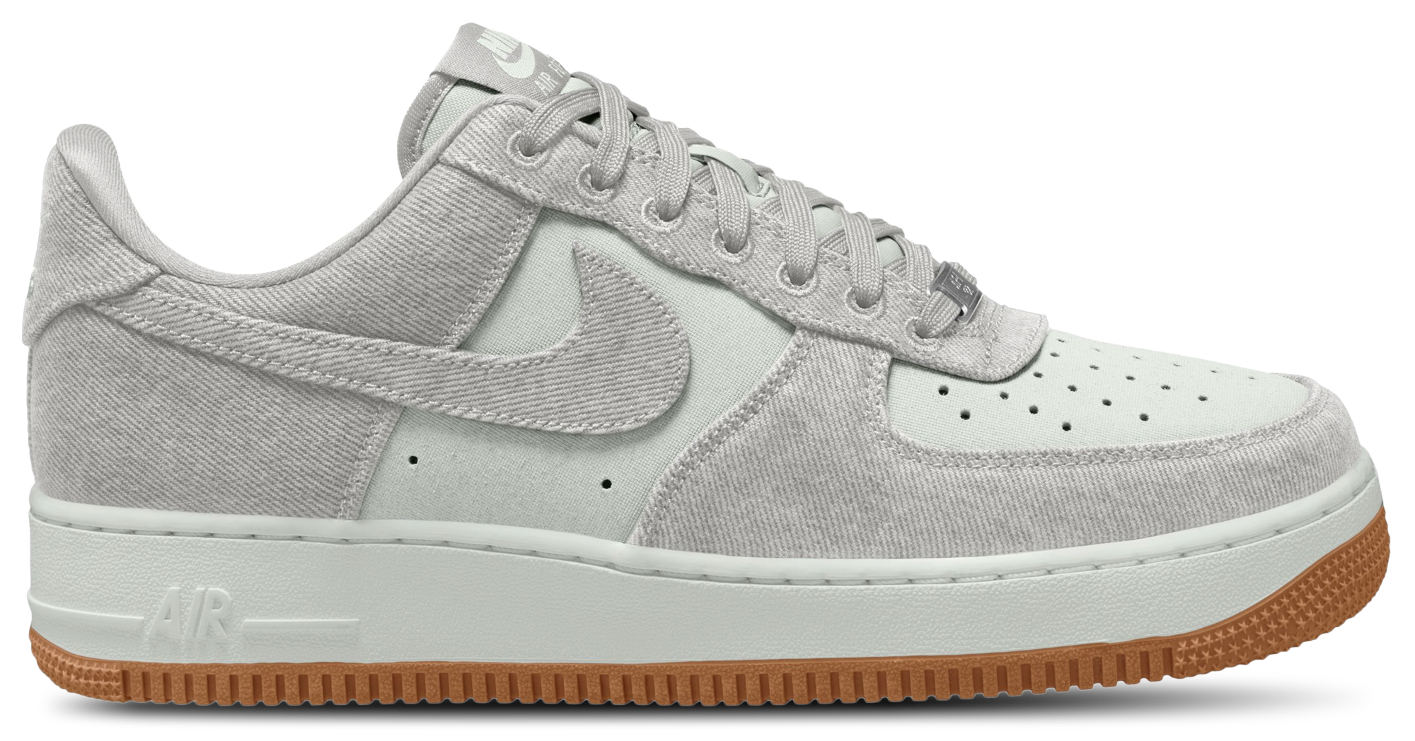 Nike Air Force 1 '07 LV8 - Vast Grey/White/Gum - Image 1