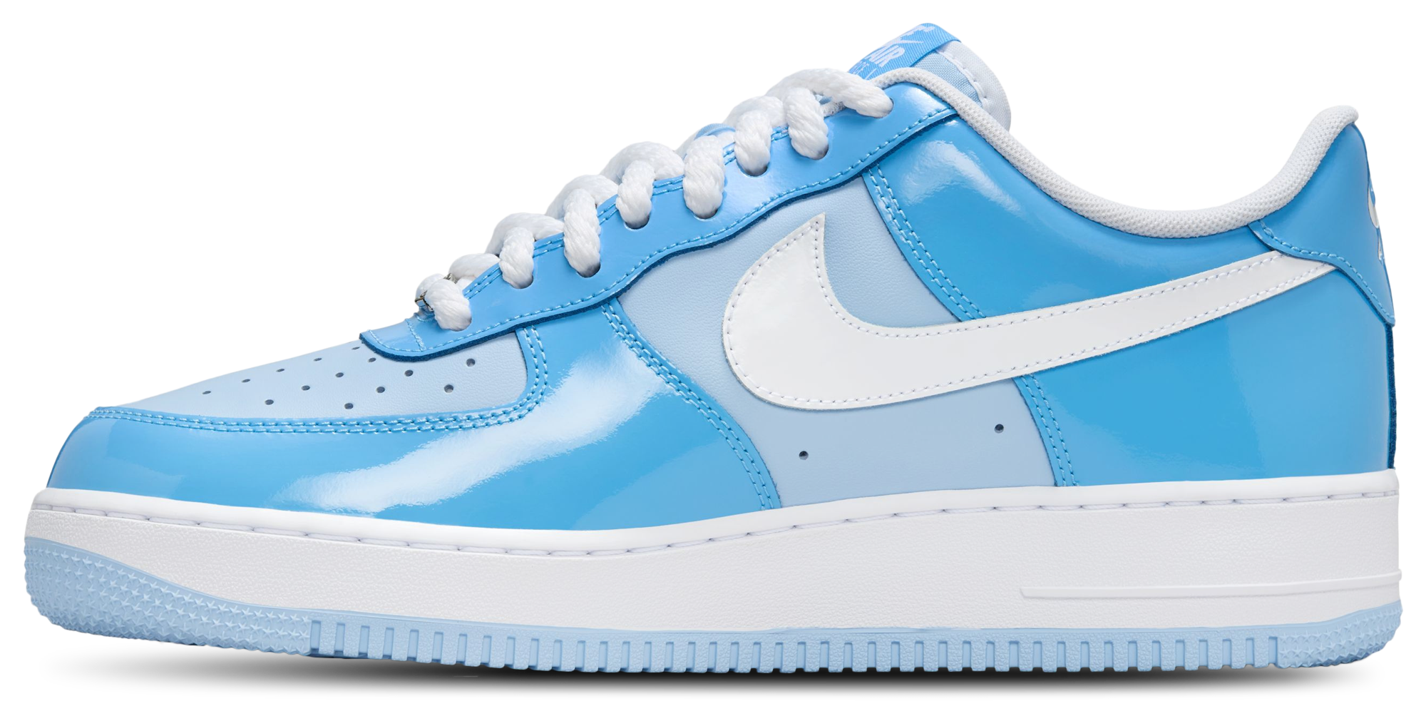 Nike Air Force 1 '07 LV8 Edge - Psychic Blue/White/University Blue - Image 2