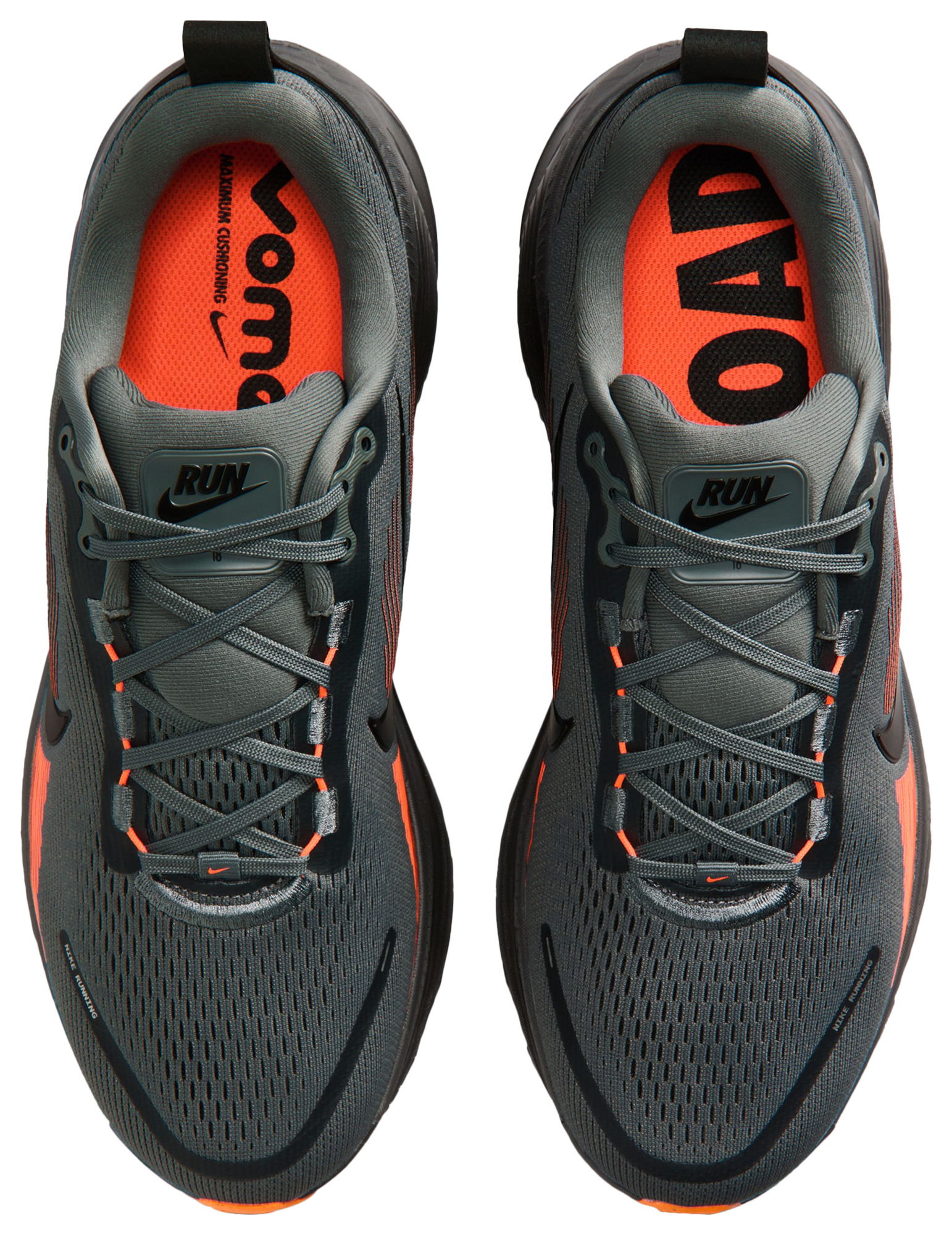 Nike Vomero 18 - Smoke Grey/Black/Orange - Image 4