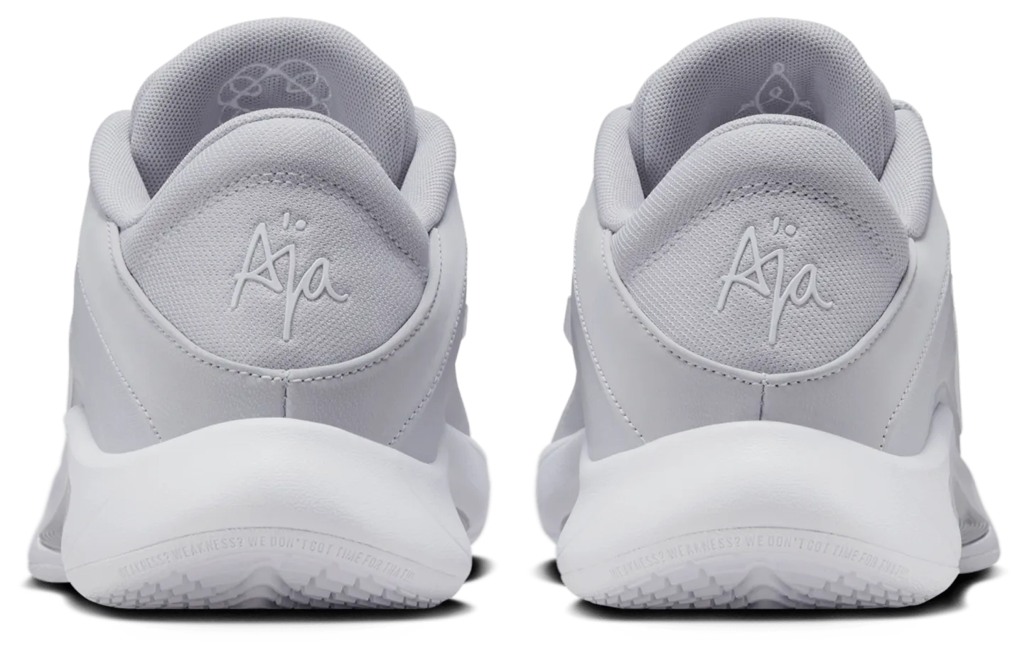 Nike A'ONE - Wolf Grey/White/Wolf Grey - Image 3