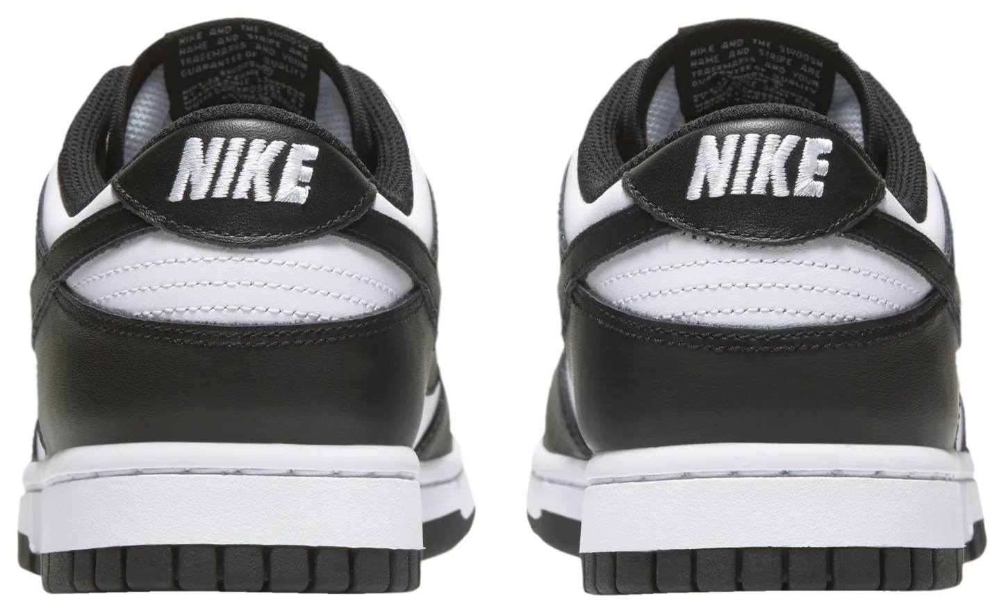 Nike Dunk Low - Black/White - Image 4