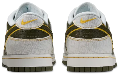Nike Dunk Low Retro - Yellow Ochre/Summit White/Cargo Khaki - Image 3
