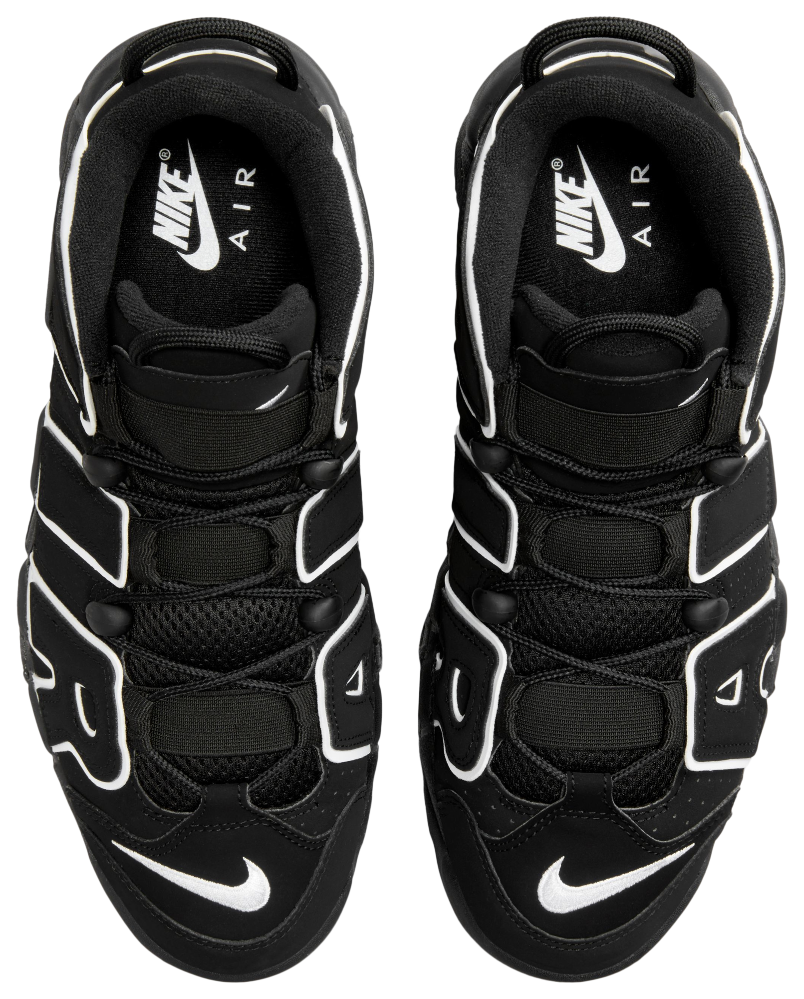 Nike Air More Uptempo '96 - Black/White - Image 4