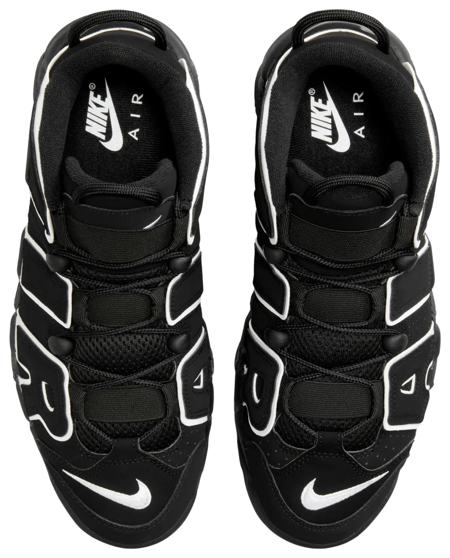 Nike Air More Uptempo '96 - Black/White - Image 4