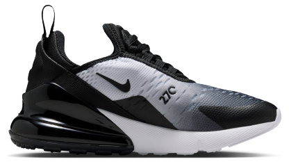 Nike Air Max 270 童款 - Black/Black/White - Image 1