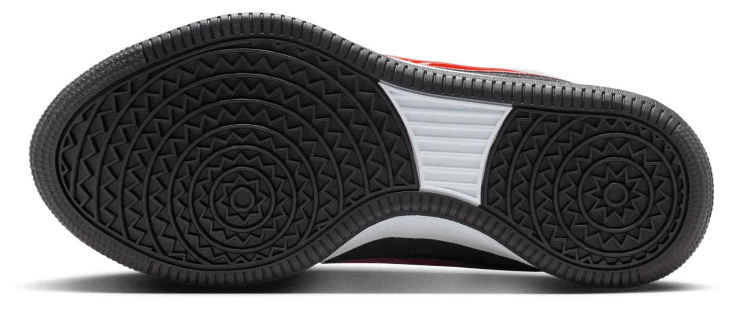 Nike Book 2 - Metallic Silver/Sport Red/Black - Image 5