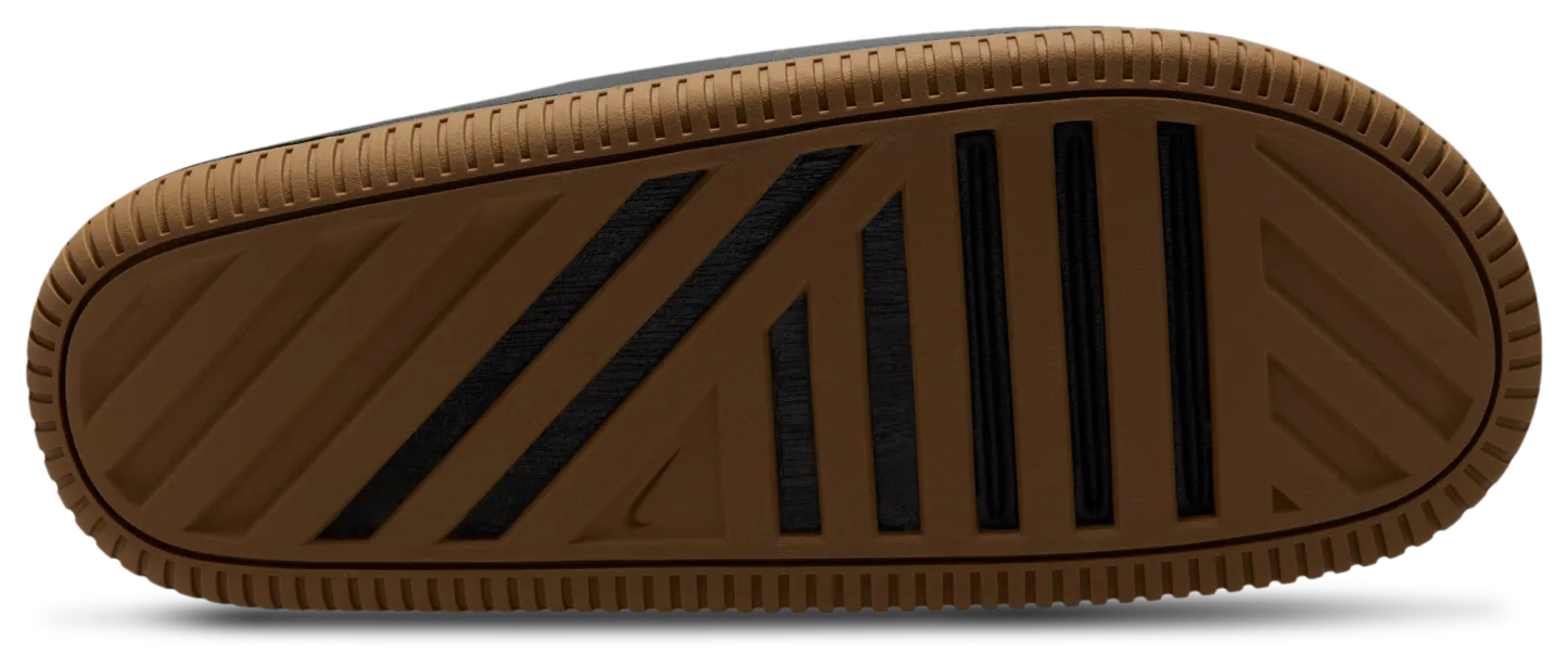 Nike Calm Slides 2.0 - Black/Medium Gum Brown/Black - Image 4