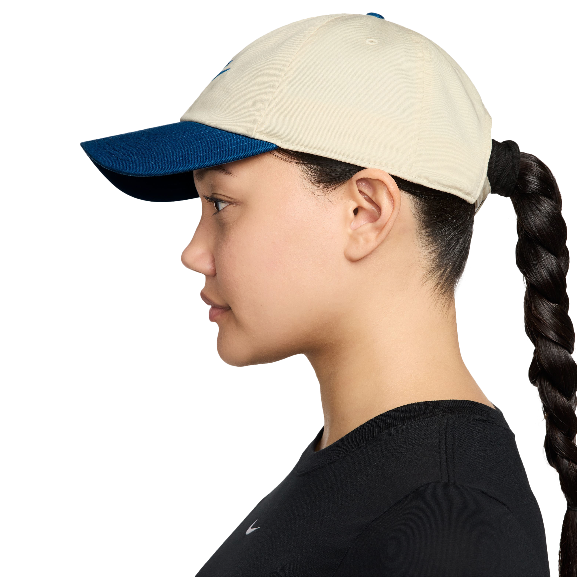 Nike Club H86 Adjustable Cap - Beige/Blue - Image 3