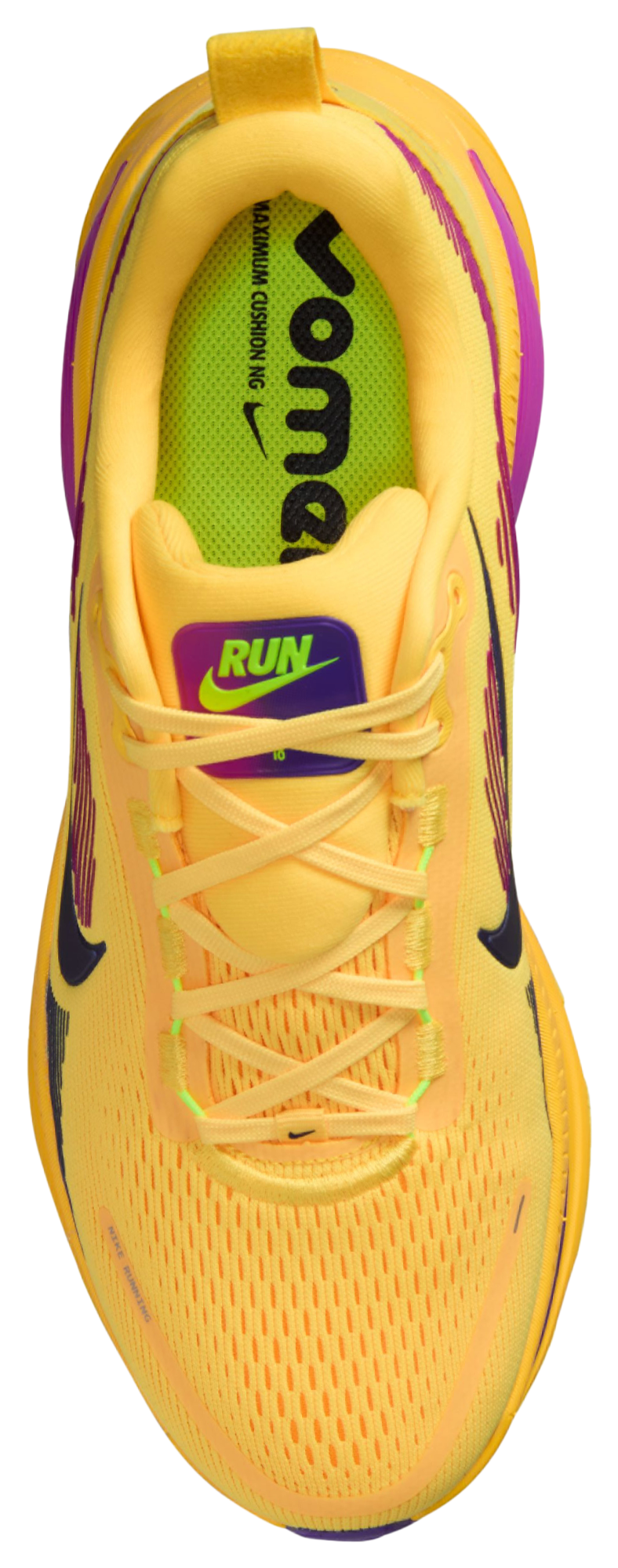 Nike Vomero 18 - Citron Pulse/Blue Void/Laser Orange - Image 3