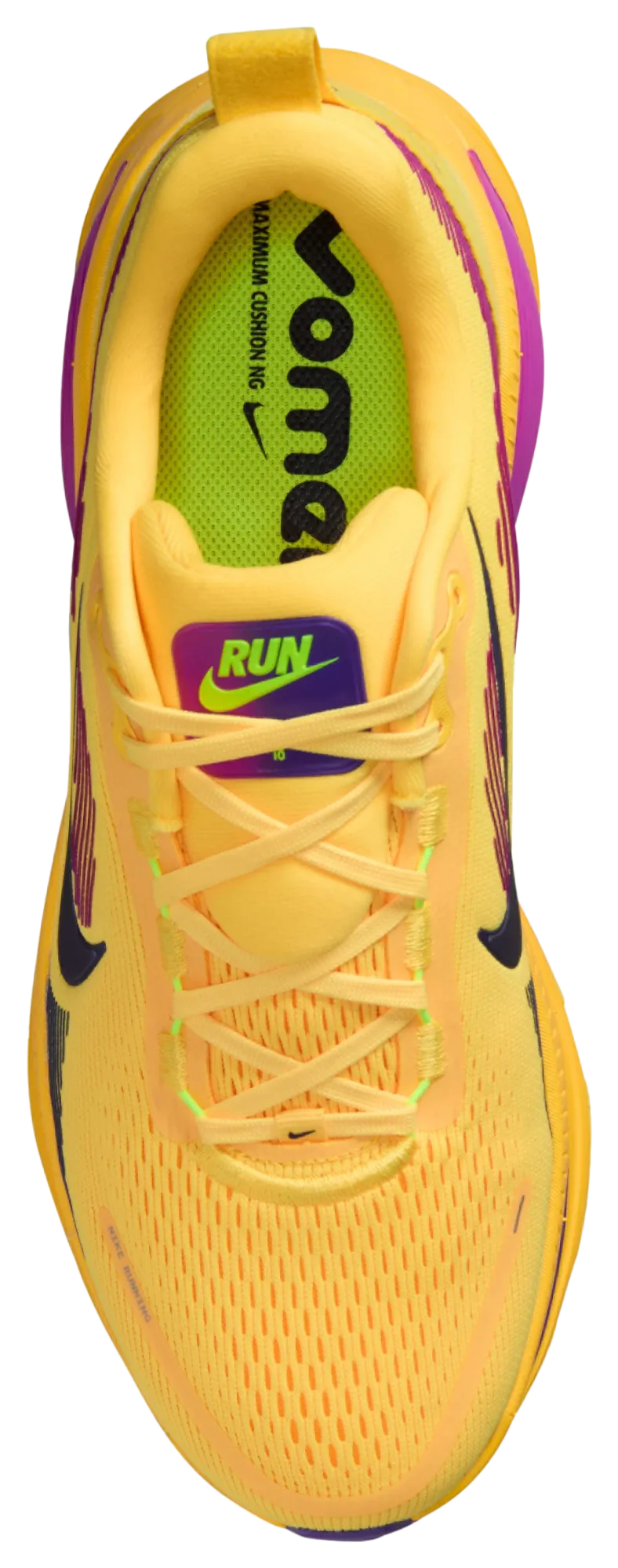 Nike Vomero 18 - Citron Pulse/Blue Void/Laser Orange - Image 3