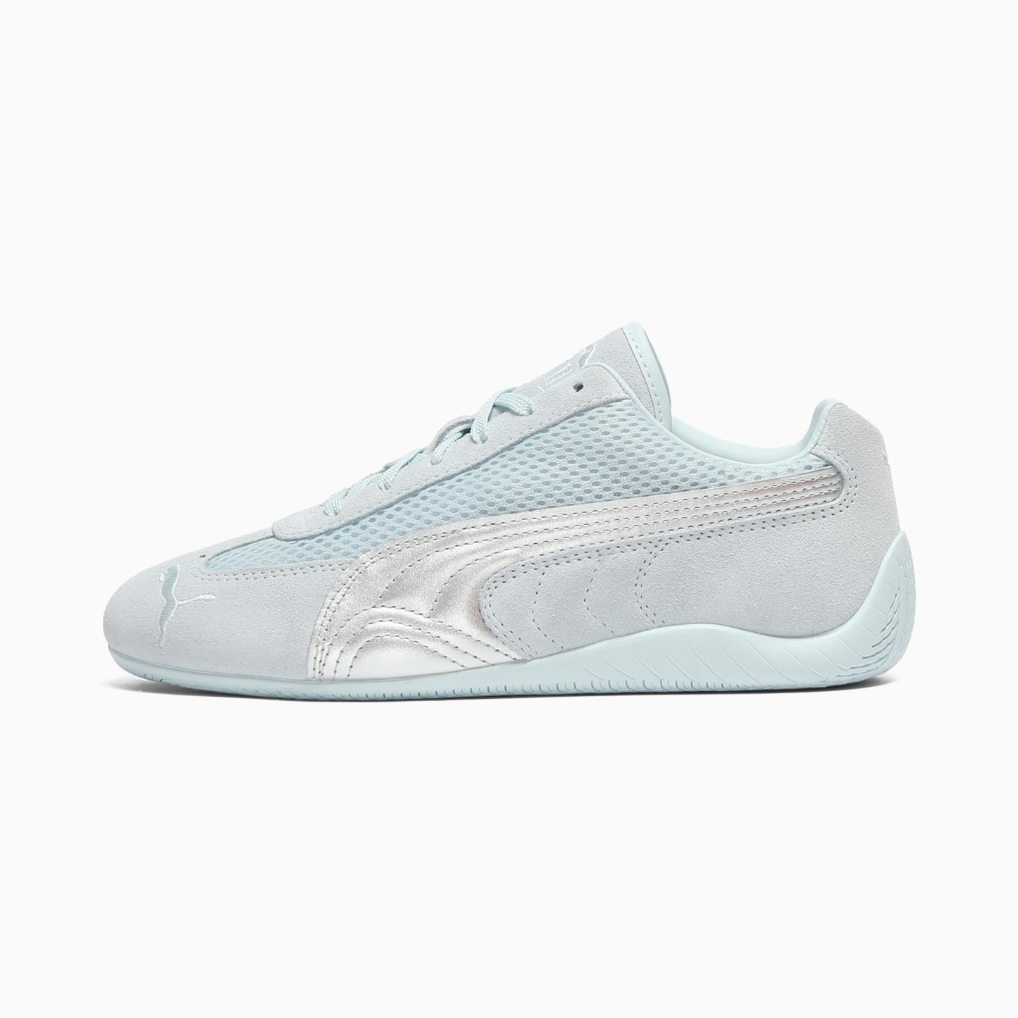 Speedcat Premium Women's Sneakers - Sea Glass-Matte Silver - 1