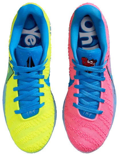 Nike JA 3 - Blue/Pink/Yellow - Image 5
