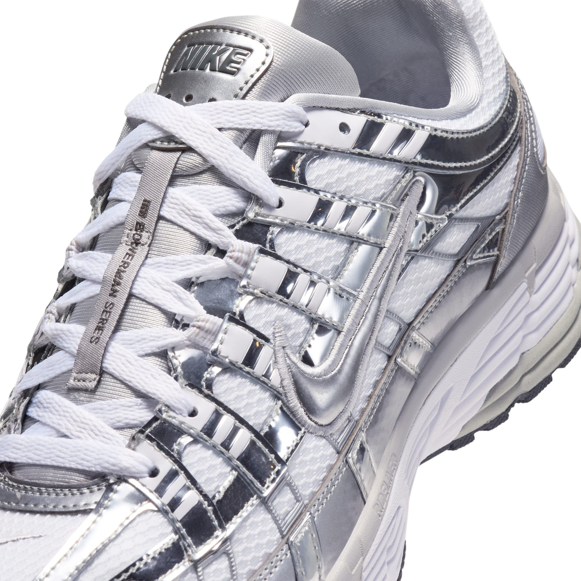 Nike P-6000 - Grey Fog/White/Metallic Silver - Image 6