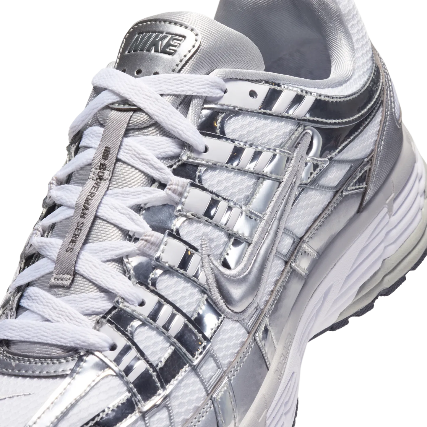 Nike P-6000 - Grey Fog/White/Metallic Silver - Image 6